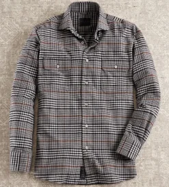 Calder Carmel Plaid Flannel Shirt- Long Sleeve Sport Shirts