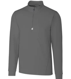 Cutter u0026 Buck Cutter & Buck Traverse Interlock Half Zip Pullover- Pullovers & Layers