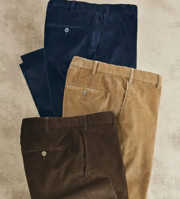 Hiltl Narrow Wale Cord Pants- Casual Pants