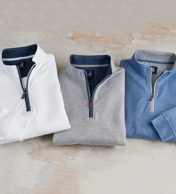 Johnnie-O Sully Pullover- Pullovers & Layers