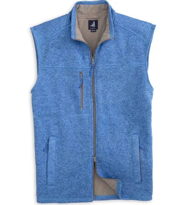 Johnnie-O Wes Fleece Vest- Vests