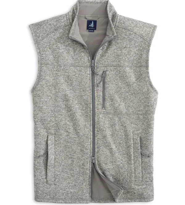 Johnnie-O Wes Fleece Vest- Vests