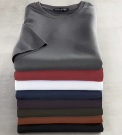 Robert Barakett Short Sleeve Luxury Crewneck Tee Shirt- Tees