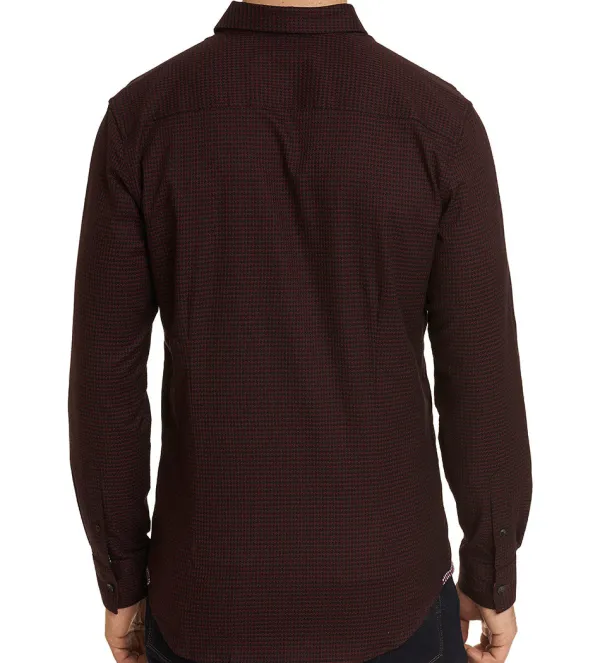 Robert Graham Everett Neat Modern Americana Sport Shirt- Long Sleeve Sport Shirts