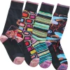 Robert Graham Fawcett Pour Whiskey Anklet Socks- Socks