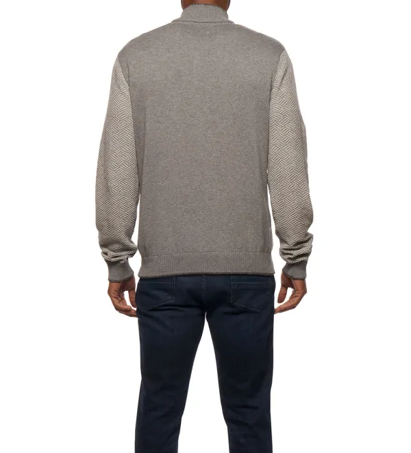 Robert Graham Lattace Mock Quarter Zip- Pullovers & Layers