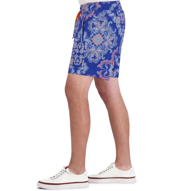 Robert Graham Loki Woven Swim Trunks- Swimwear