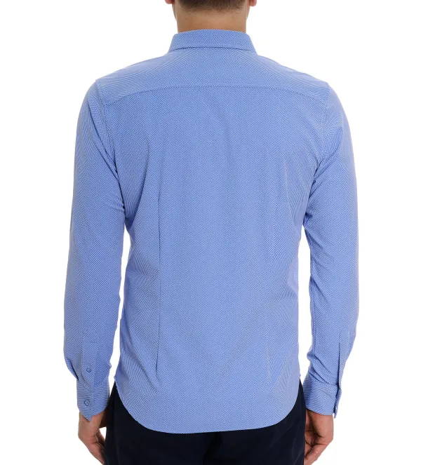 Robert Graham Long Sleeve Marcus Woven Shirt- Long Sleeve Sport Shirts