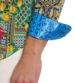 Robert Graham Long Sleeve Toast Coast Shirt- Long Sleeve Sport Shirts