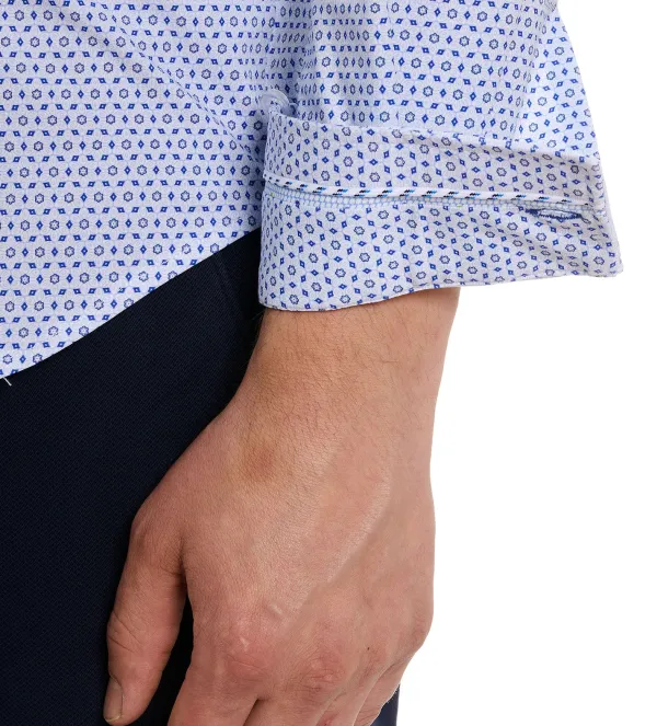 Robert Graham Long Sleeve Brexton Knit Shirt- Polos & Knits