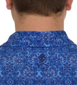 Robert Graham Short Sleeve Medallion Tiles Polo- Polos & Knits