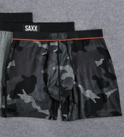 SAXX Ultra Camo Boxer Briefs- Underwear