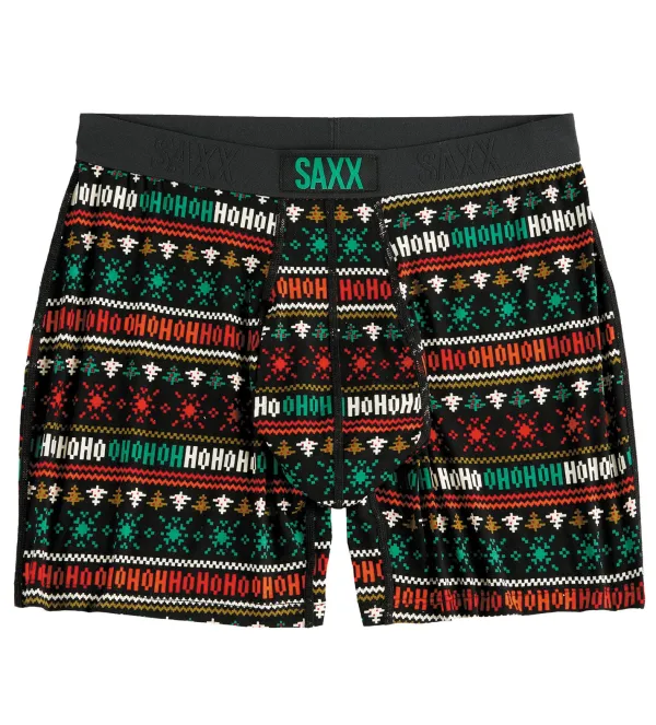 SAXX Ultra Holiday Sweater Print Brief- Underwear