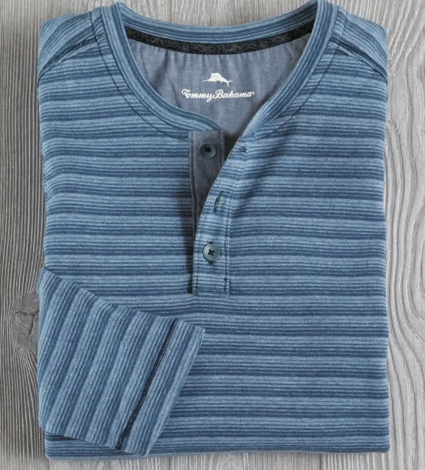 Tommy Bahama Shadow Bay Henley- Polos & Knits