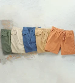 True Grit Baja Cord Weekender Shorts- Shorts