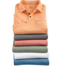 True Grit Cotton Polo- Polos & Knits