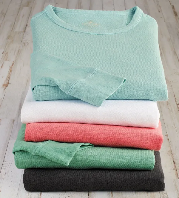 True Grit Sunwashed Crewneck- Polos & Knits