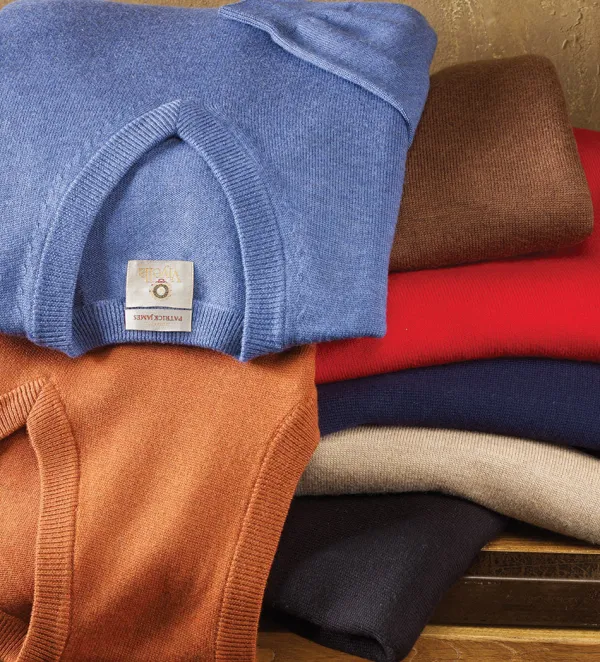 Viyella V-Neck Sweater Vest- Vests