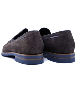 Zelli Carmen Sueded Goatskin Tassel Loafer- Dress Shoes