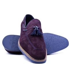 Zelli Carmen Sueded Goatskin Tassel Loafer- Casual Shoes