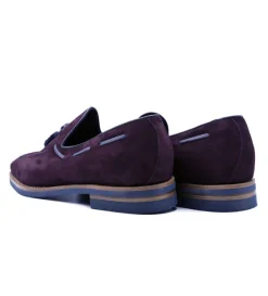 Zelli Carmen Sueded Goatskin Tassel Loafer- Casual Shoes