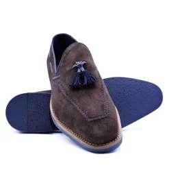 Zelli Carmen Sueded Goatskin Tassel Loafer- Casual Shoes