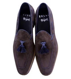 Zelli Carmen Sueded Goatskin Tassel Loafer- Casual Shoes
